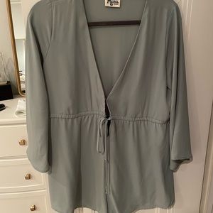 Show me your mumu deep v romper